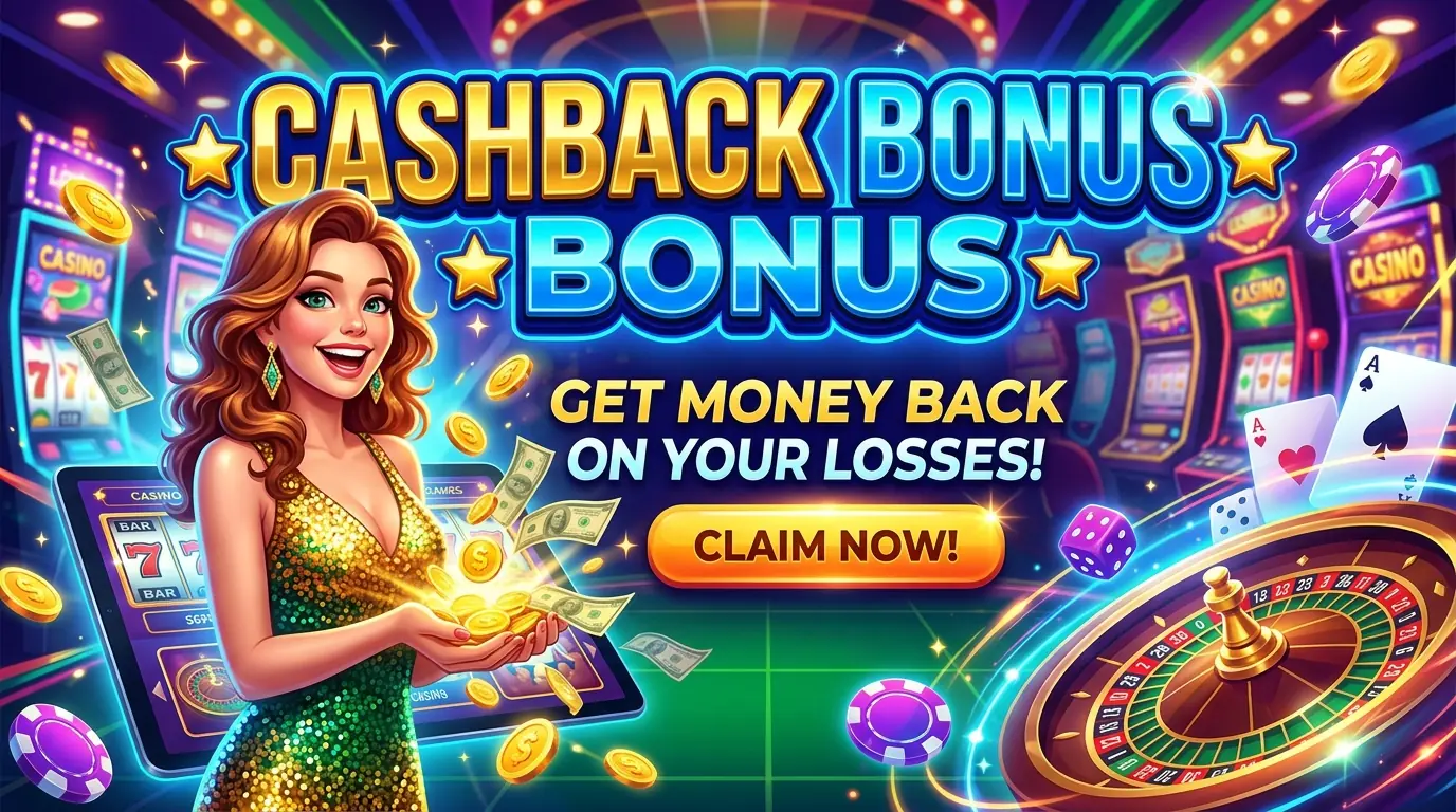 Cashback Bonus All slots casino
