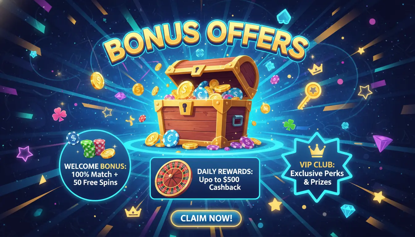Bonus Angebote bei All slots casino